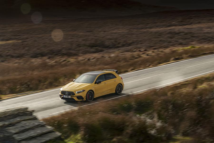  Mercedes-AMG A45 S 4Matic+ Aerodynamic Package (W177) 2019 года  (UK) (фото 36 из 68)